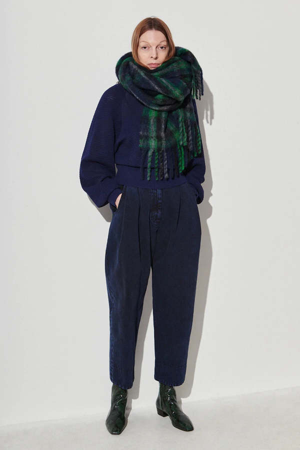 Rachel Comey Aluna Scarf - Navy Multi