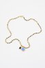 A. Carnevale PAINTED BALL CHAIN NECKLACE - Silver/Vermeil - Thumbnail 1