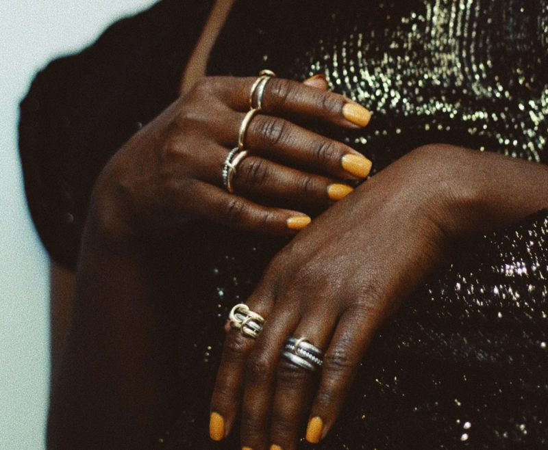 SPINELLI KILCOLLIN Libra Gris Ring - Silver | Garmentory