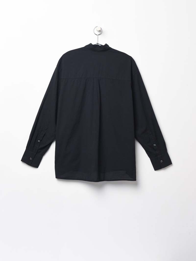 トップス OUR LEGACY Borrowed BD Shirt MR192BB Our Legacy - Borrowed BD Shirt Black Voile