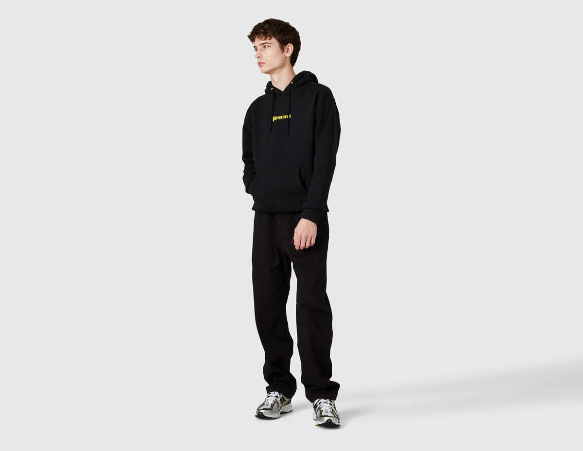 Pleasures Reality Pullover Hoodie - Black | Garmentory