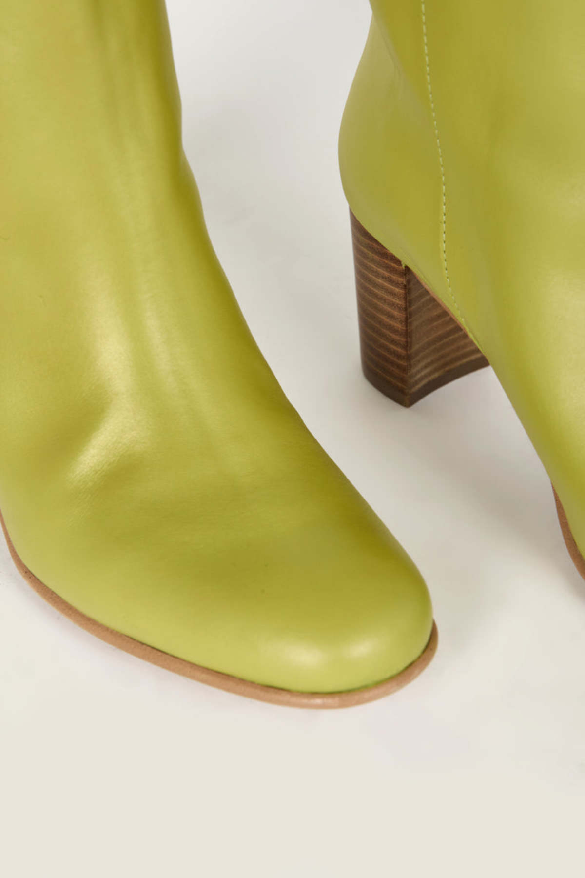 "INTENTIONALLY __________." PAM KNEE HIGH BOOT Olive Garmentory