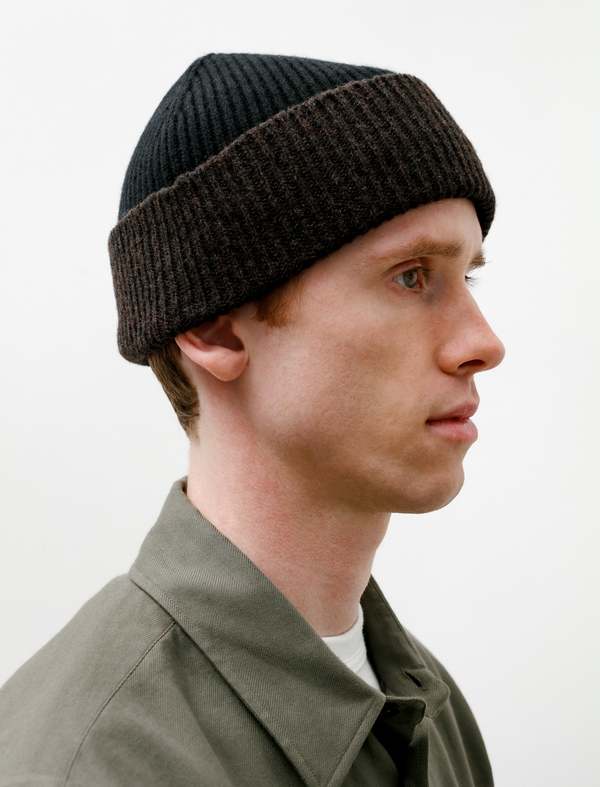 Mhl Beanie MHL By Margaret Howell Simple Ribbed Beanie Hat