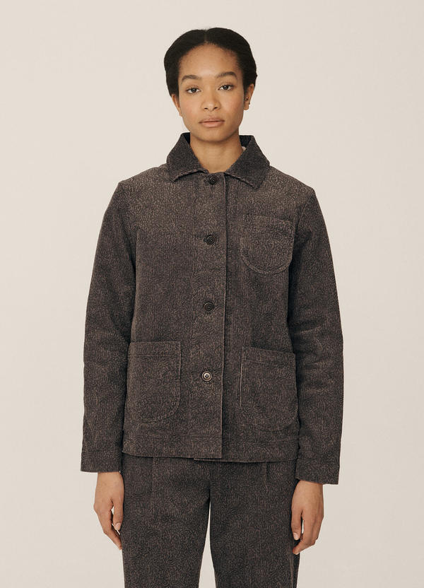 YMC Labour Chore Jacket Grey Garmentory