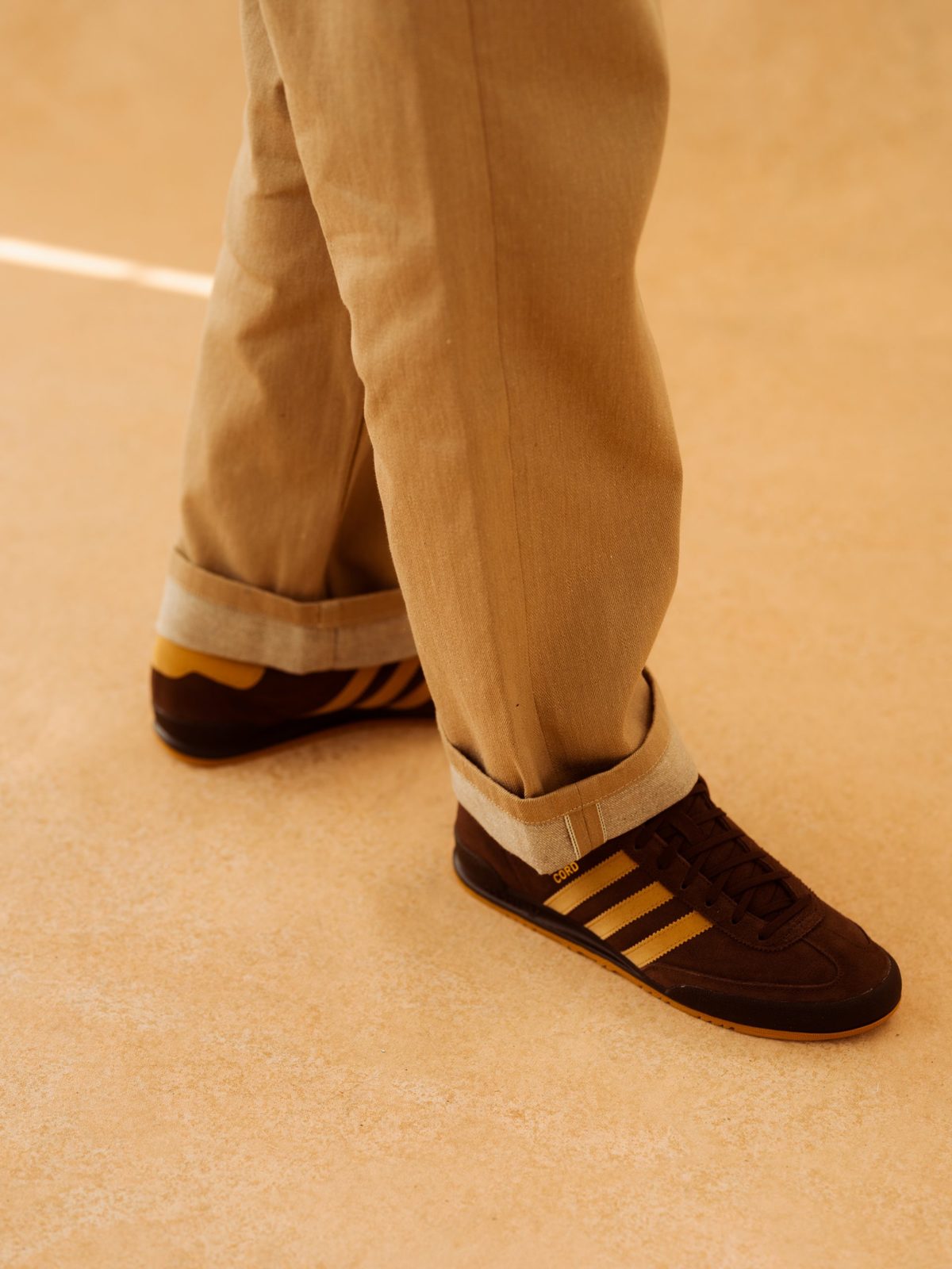 Unisex I AND ME Selvedge Baggy Jeans - beige - Image 4 of 7