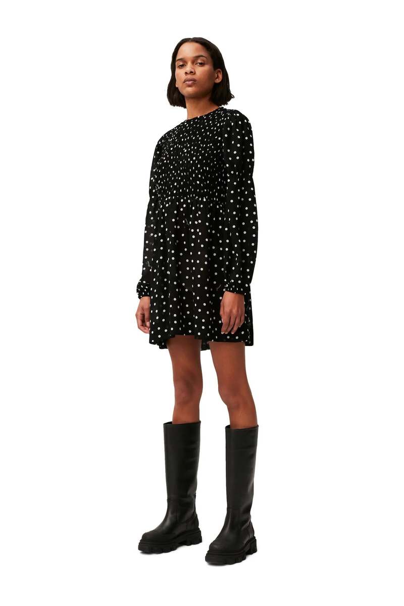 ブーツその他 Ganni Cleated High Tubular Boot Ganni Cleated High Tubular Boot - Black | Garmentory