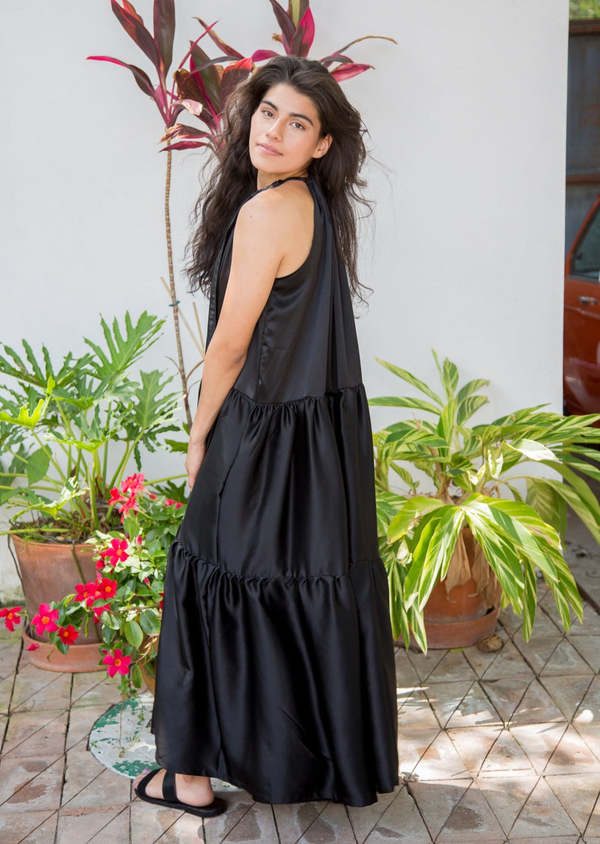 chinese dress ladies Horpio Maxi Dress – Lewis Yates main image 1