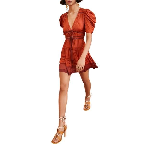 black cutout dress mini Black Cutout Crossover A-line Mini Dress