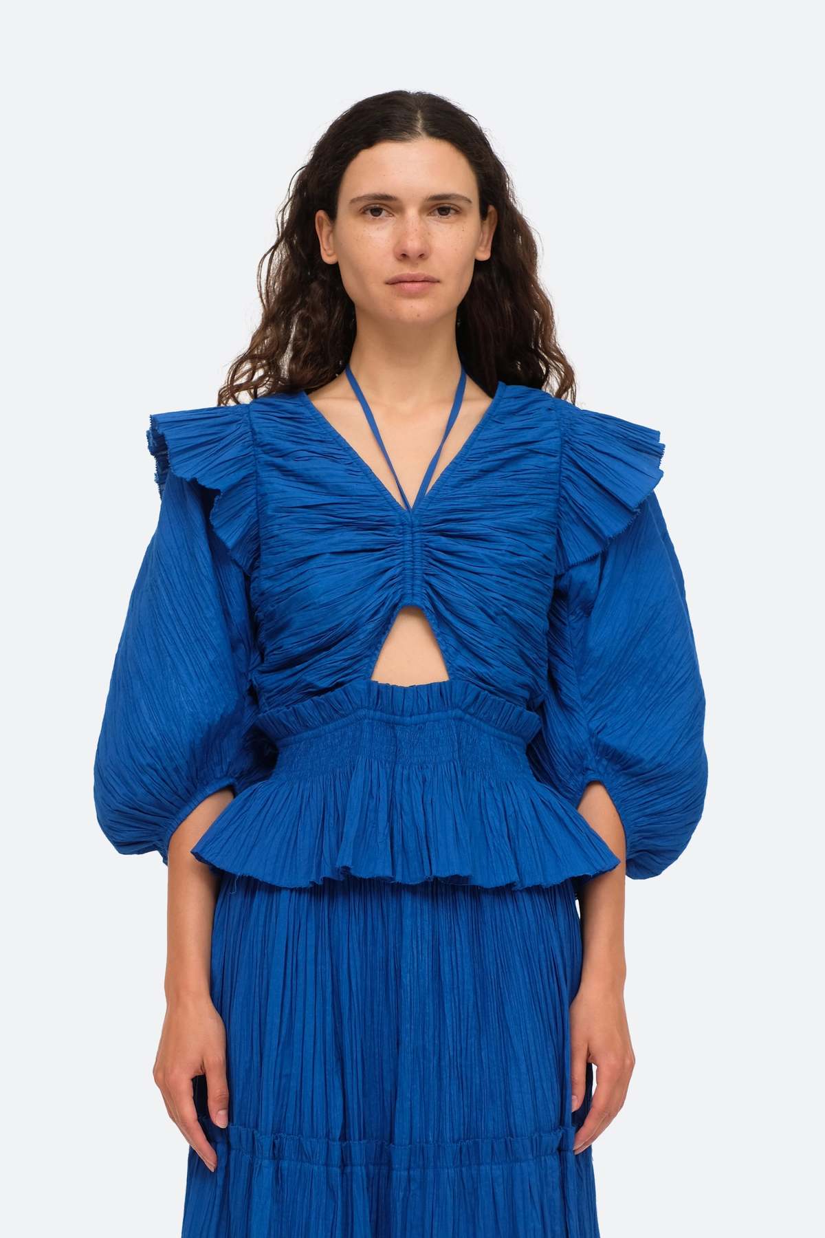 Sea NY Paco Puff Sleeve Top | Garmentory