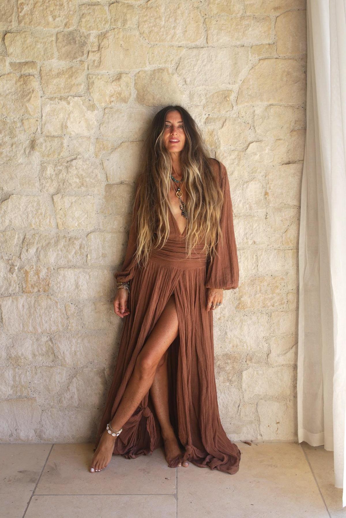 Jen's Pirate Booty Lapis Maxi Dress - Rust | Garmentory
