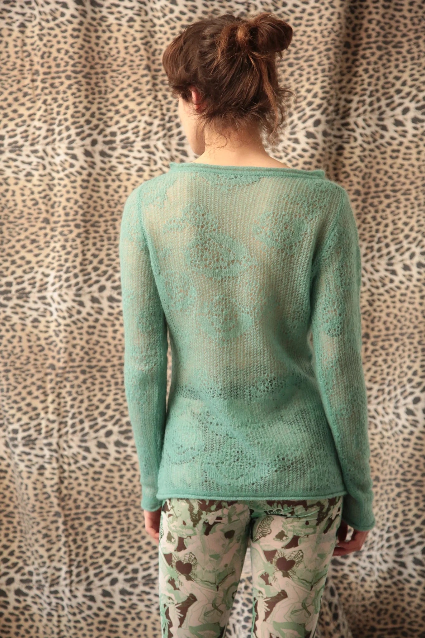 Marco Rambaldi Roses Jacquard Cardigan - Green | Garmentory