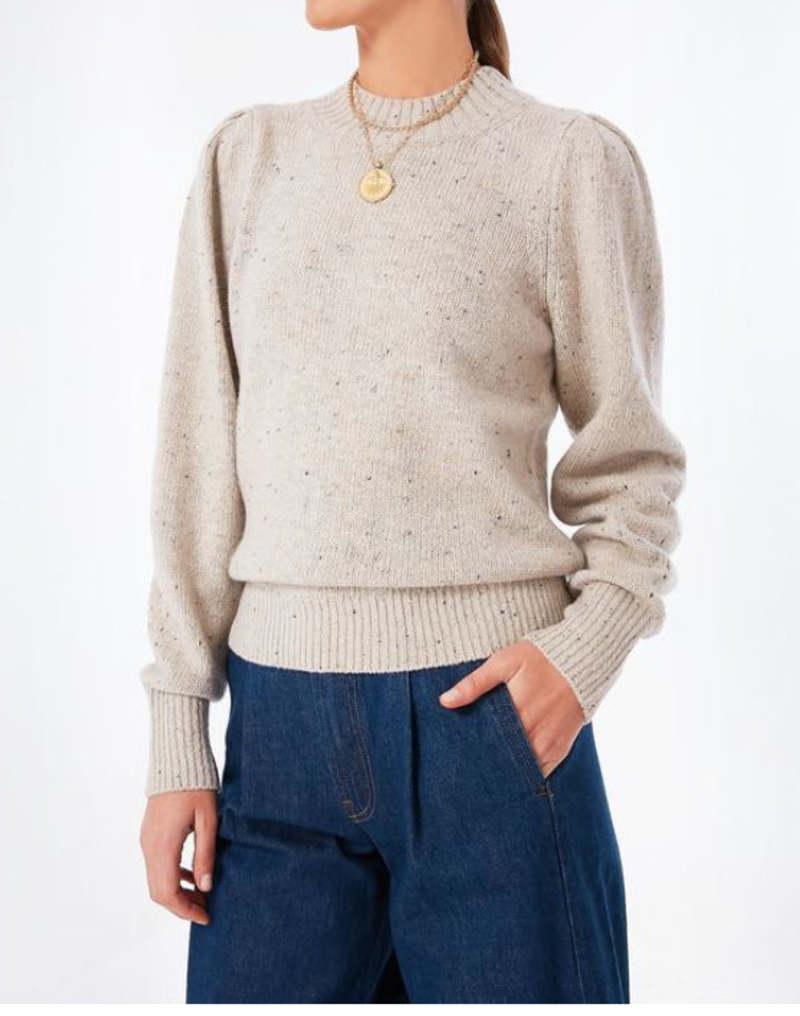 Faherty  Boone Sweater レディース Sweaters Oatcake 1 Faherty Boone Sweater - Oatcakes | Garmentory