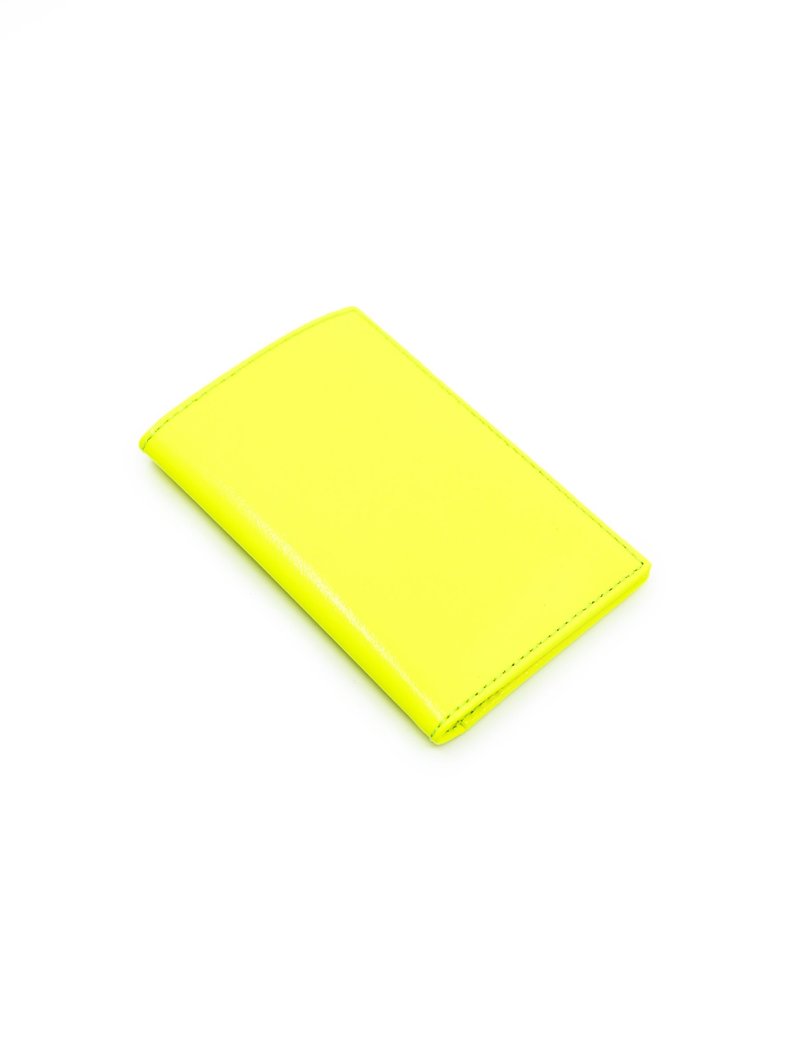 Comme des Garons Super Fluo Card Case - Yellow