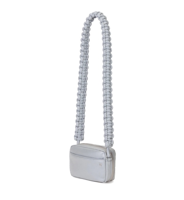 Unisex KARA All Reflective Cobra Camera Bag - White | Garmentory