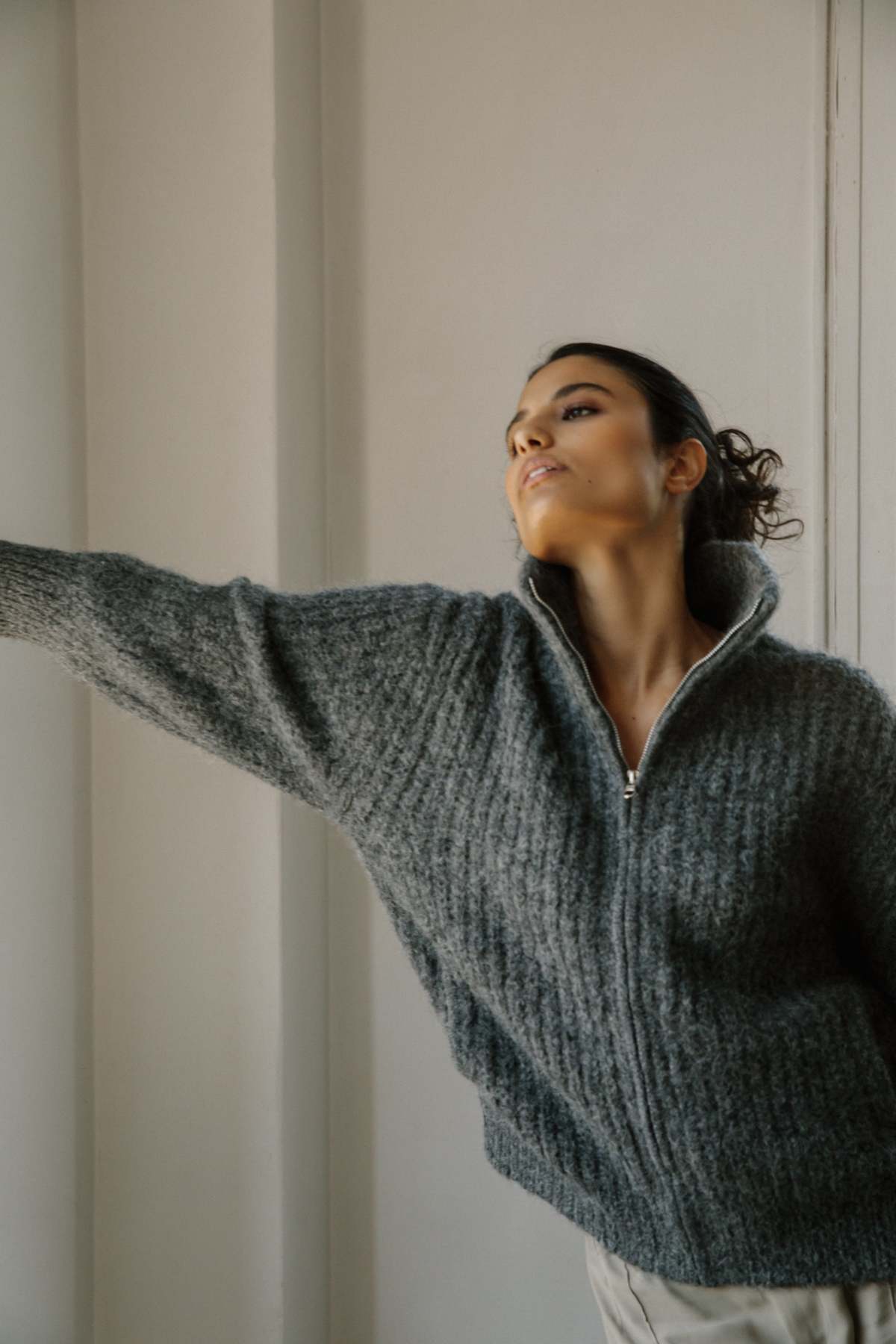 Bare Knitwear Nazca Ribbed Jacket Garmentory