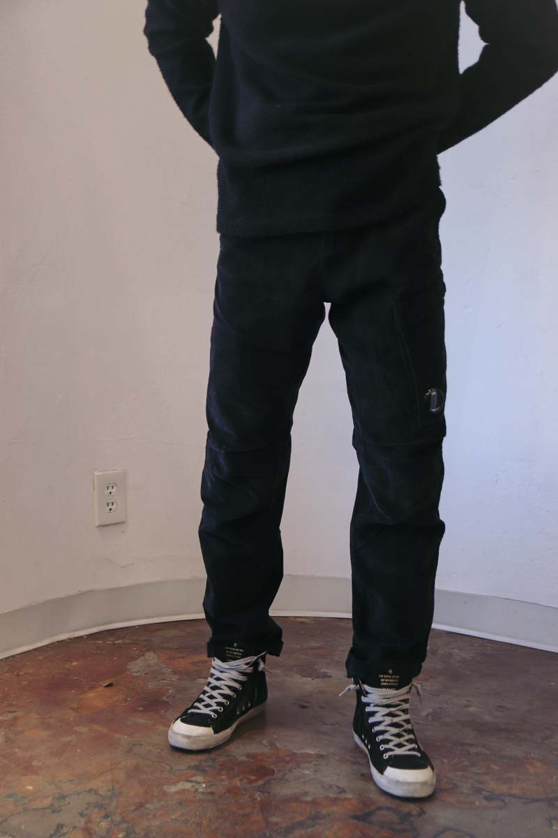 【新品】C.P. COMPANY corduroy work pants C.P. Company Men's Corduroy Lens Cargo Pants in Grape Leaf