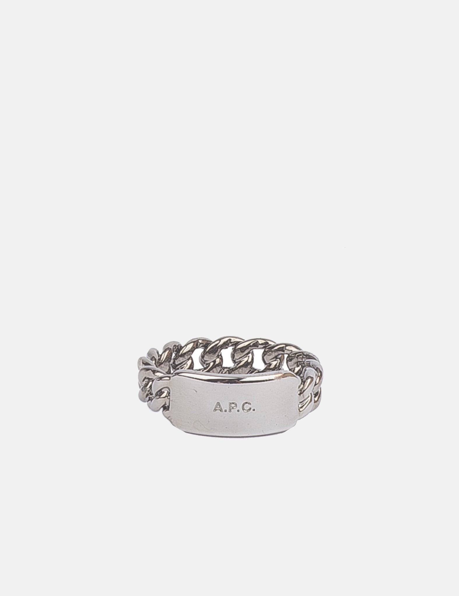 A.P.C. Darwin Ring - Silver | Garmentory