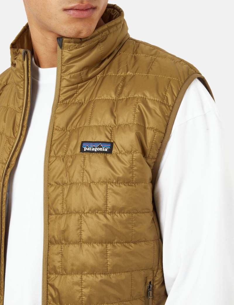 Patagonia Nano Puff Vest Mulch Brown Garmentory