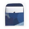 11.11  Indigo Patchwork Laptop Sleeve - blue - Thumbnail 2