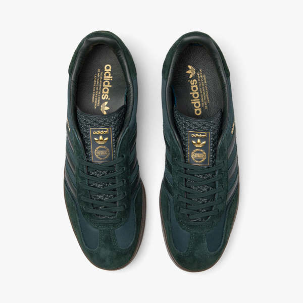 Adidas Originals Gazelle Indoor Sneakers - Shadow Green | Garmentory