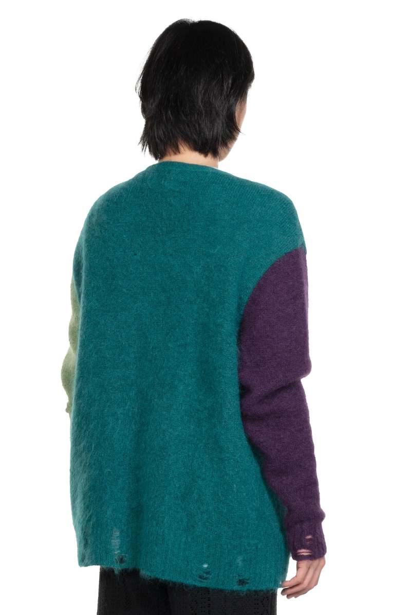 その他 Song For The Mute Oversized Cardigan 22 Song for the Mute Oversized Cardigan - Mohair Green | Garmentory