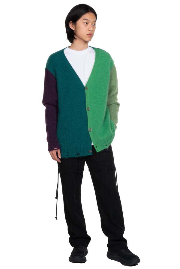 その他 Song For The Mute Oversized Cardigan 22 Song for the Mute Oversized Cardigan - Mohair Green | Garmentory