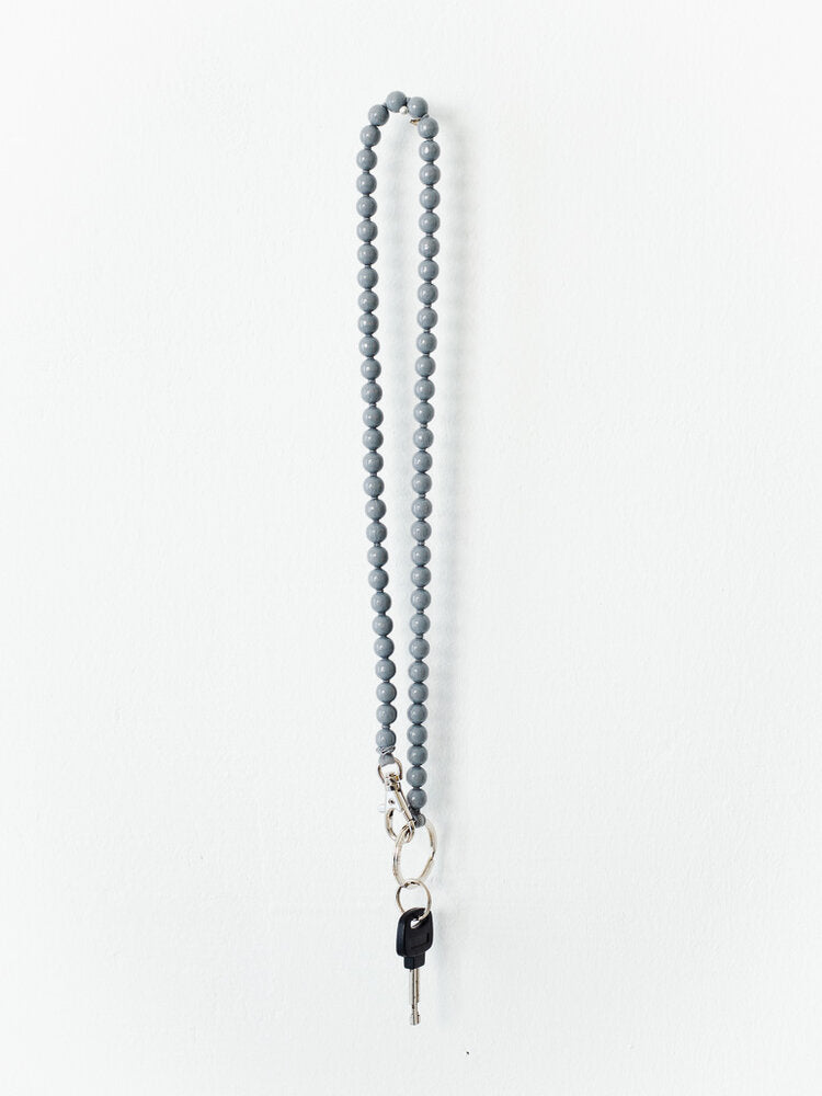 Ina Seifart Perlen Long Keychain in Blueberry/Opal main image 0