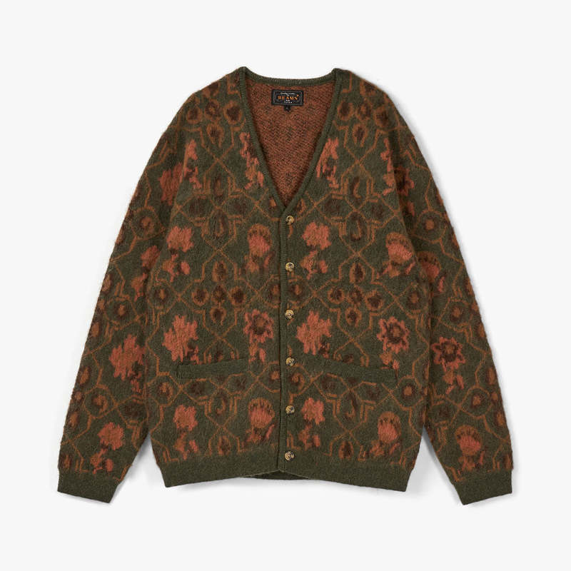 トップス BEAMS PLUS 19AW MOHAIR CARDIGAN M Beams Plus Cardigan Stretch Mohair in Orange | REVOLVE