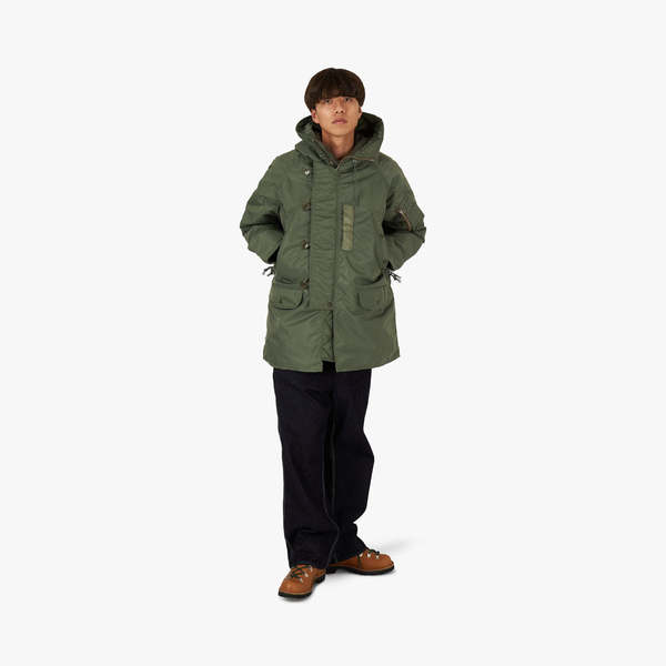 BEAMS PLUS MIL Type N-3B Down Jacket -Sage | Garmentory