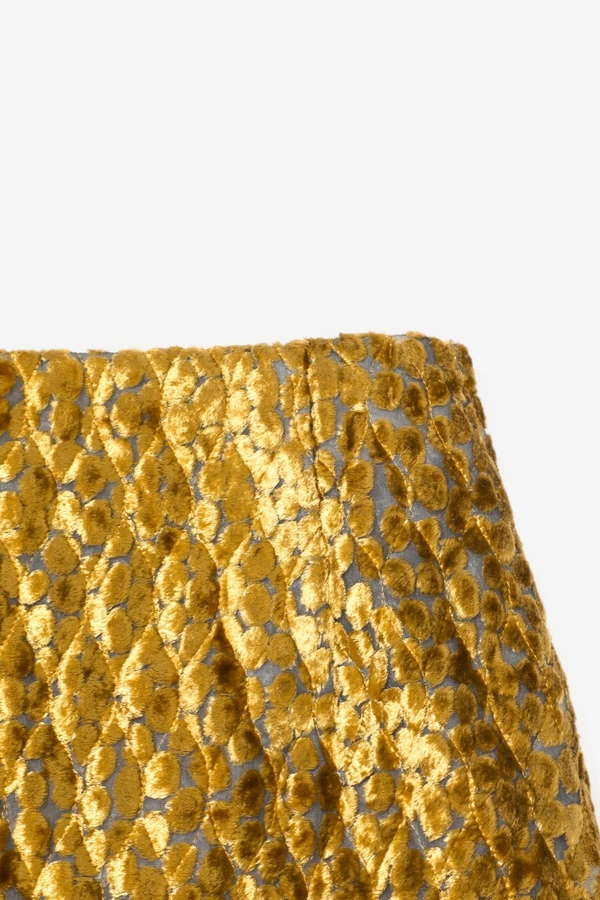 Needles Pencil Skirt - Yellow Gold | Garmentory