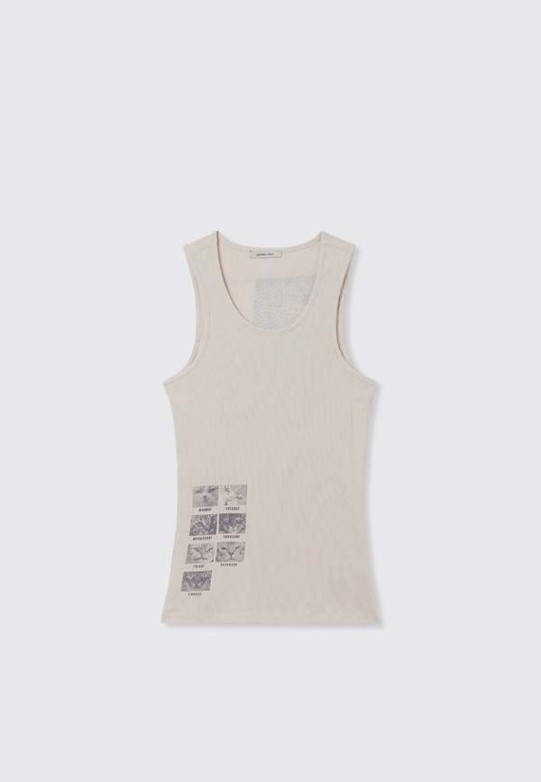 Paloma Wool Alexei Singlet Top - Light Grey | Garmentory