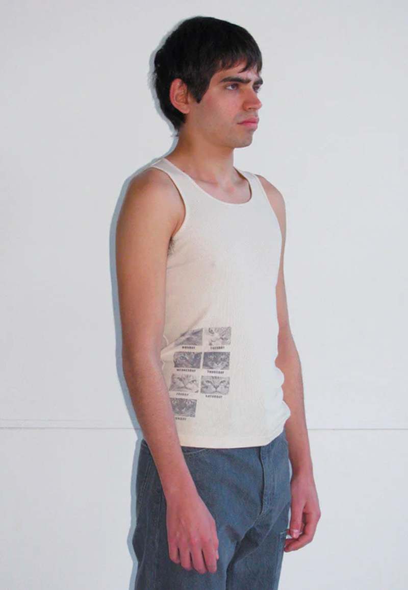 Paloma Wool Alexei Singlet Top - Light Grey | Garmentory