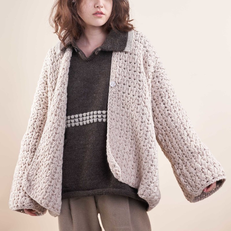 OHOTORO - emma　Feather Damage Cardigan OHOTORO（カーディガン）のフリマアイテム一覧