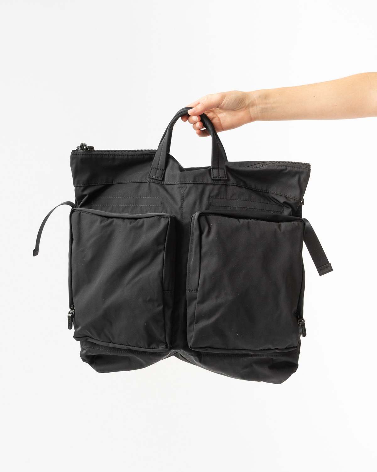 Amiacalva Gabardine Helmetbag - Black | Garmentory