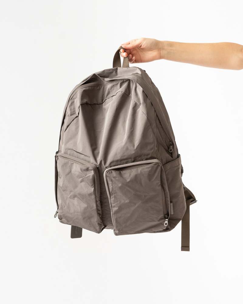 AMIACALVA SPLIT YARN BACKPACK GRAY