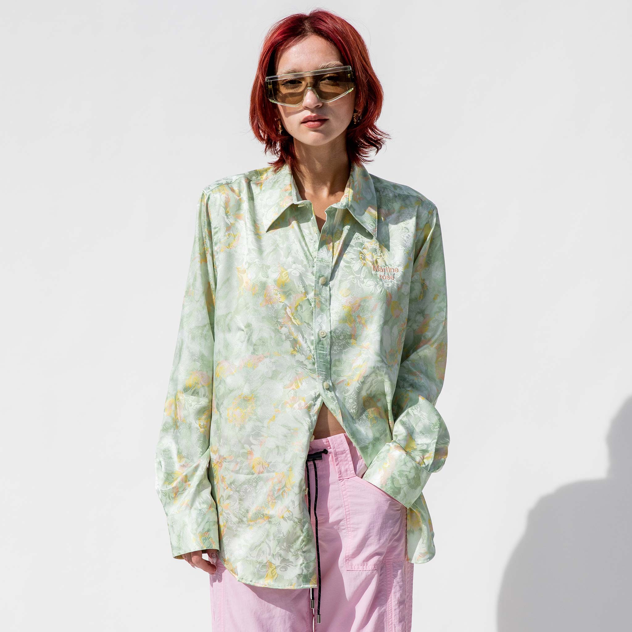 Classic-Shirt---Green-Floral-