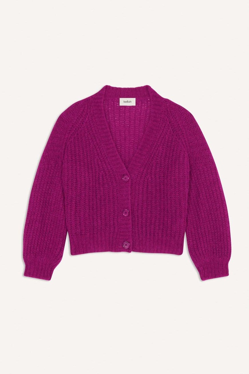 BA&SH 売れ筋商品|||バッシュ ニット&セーター アウター レディース Sweaters Purple Ba&sh Ben Sweater - Fuschia | Garmentory