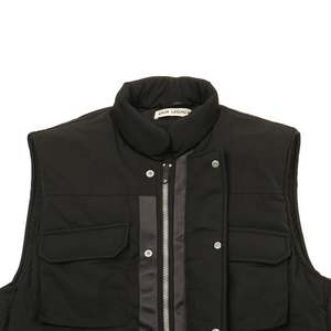 トップス Our Legacy Papillon Vest Drape Tech 44 Our Legacy PAPILLON VEST - BLACK DRAPE TECH | Garmentory