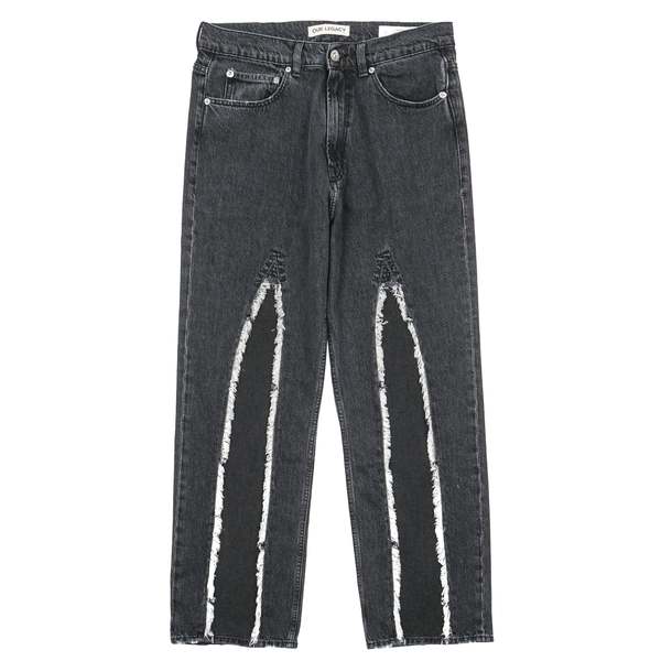 Our Legacy THIRD CUT - BLACK SLASH DENIM | Garmentory