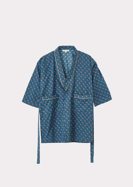 バンダナ CARAMEL ELLIE COTTON SCARF FLORAL LACE Caramel Ellie Cotton Scarf - Floral Lace Ecru Print | Garmentory