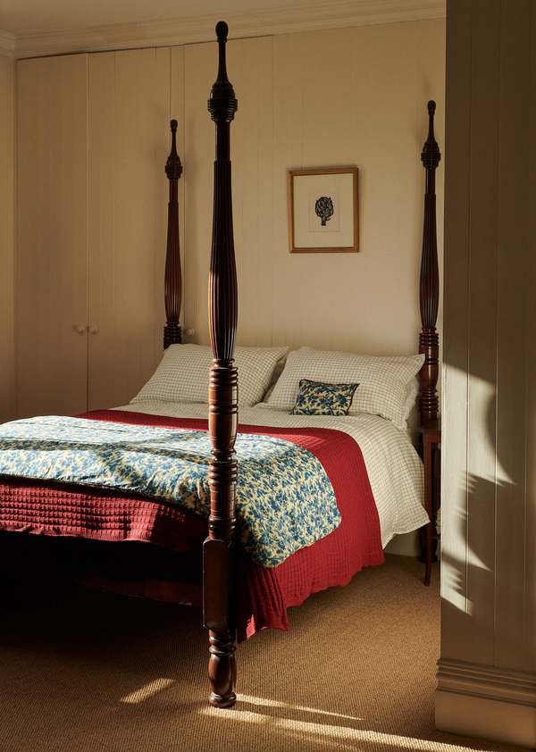 Caramel END OF BED QUILT TREE TOP PRINT Garmentory