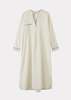 Caramel NIGHTDRESS WOMAN - Ecru/Blue Stripe - Thumbnail 3