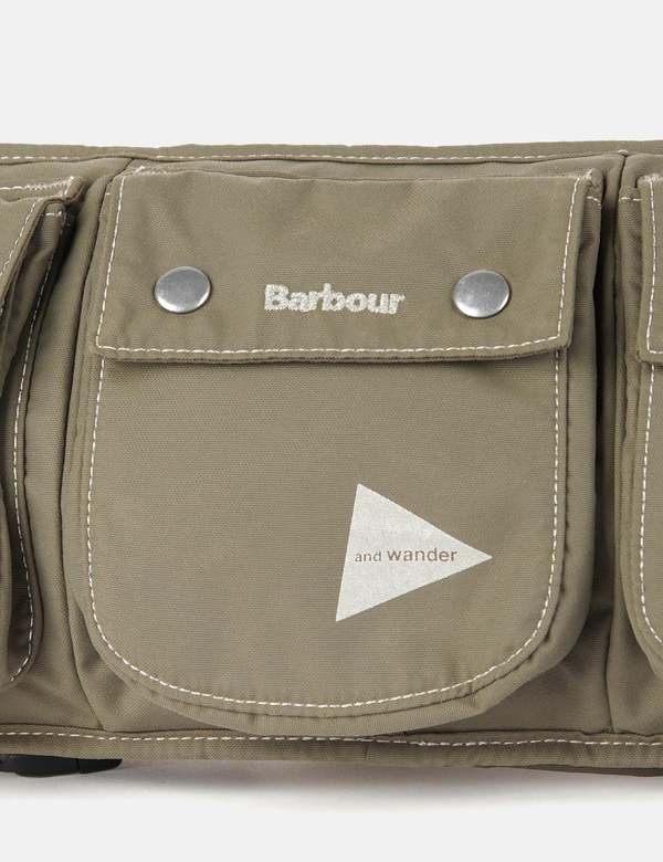 Barbour x And Wander Waist Bag - Khaki | Garmentory