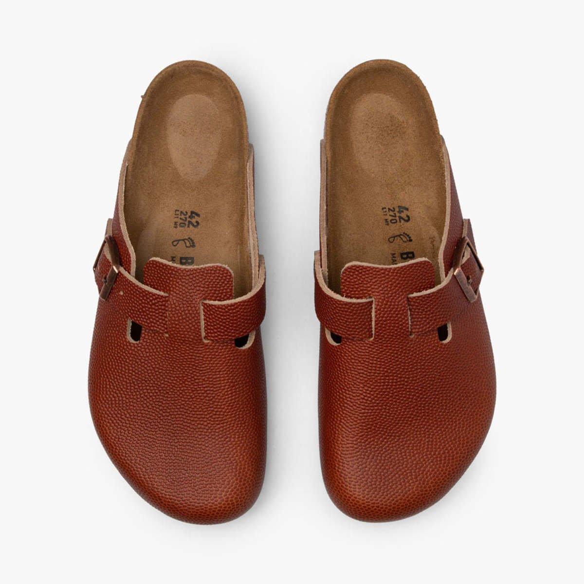 Birkenstock Boston Horween / Ginger Brown | Garmentory