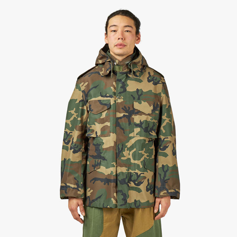 Junya Watanabe Laminated GORE-TEX Jacket - Brown | Garmentory