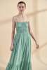 A Mente Flounce Cami Maxi Dress - Mint - Thumbnail 11
