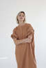 A Mente Garment Dye Cotton-terry Sweatshirt Dress - Hazel - Thumbnail 8