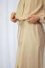 A Mente Layered Long Shirts Dress - Safari - Thumbnail 5