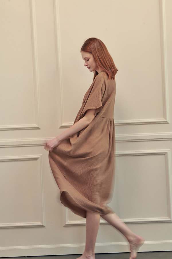 a mente Loose fit midi dress | Garmentory