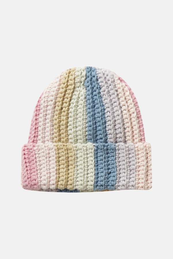 Supreme Gradient Crochet Beanie - Pink Pastel Multi | Garmentory